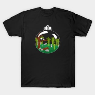 Panda Christmas Bulb T-Shirt